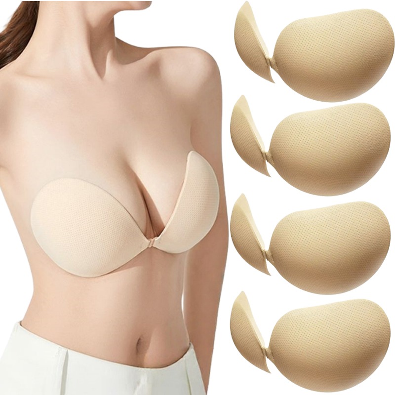 Push Up Bra Padded - Soutien-gorge adhésif push-up en silicone épaissi