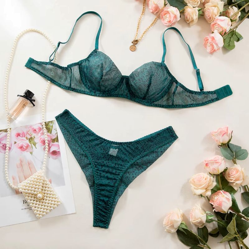 Push Up Bra Padded - Ensemble de lingerie femme 2 pièces,