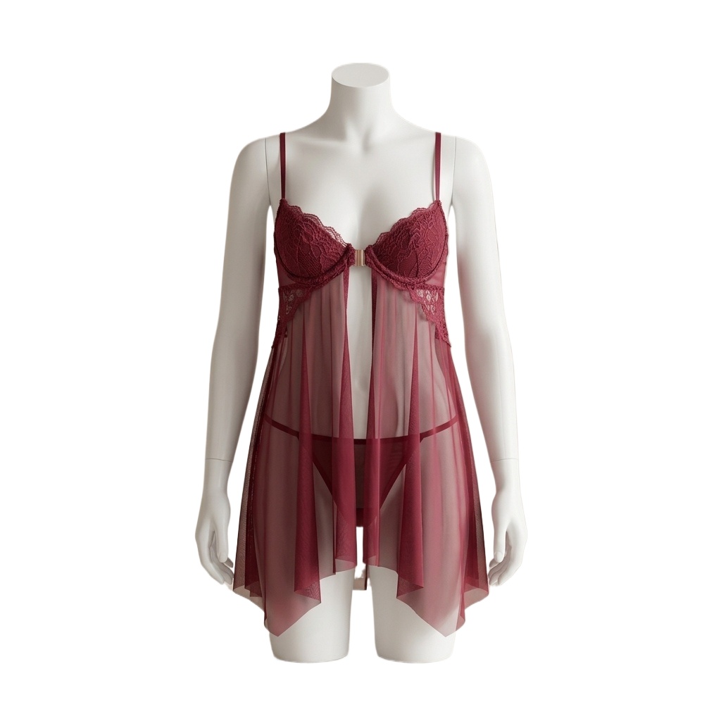 Lingerie Babydoll en dentelle  - Babydoll Chemise Night avis et prix