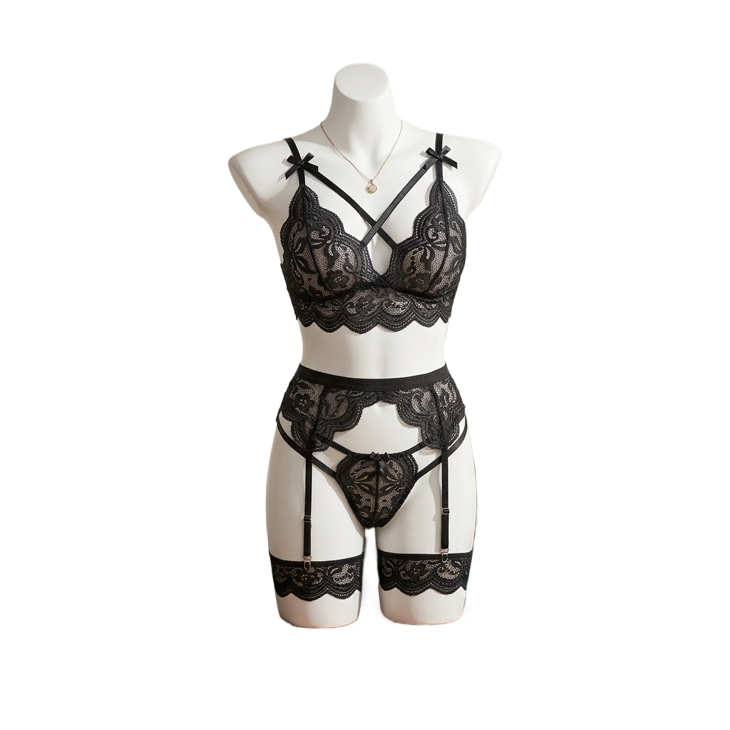 Ensemble de lingerie en dentel - Garter Belt Set avis et prix